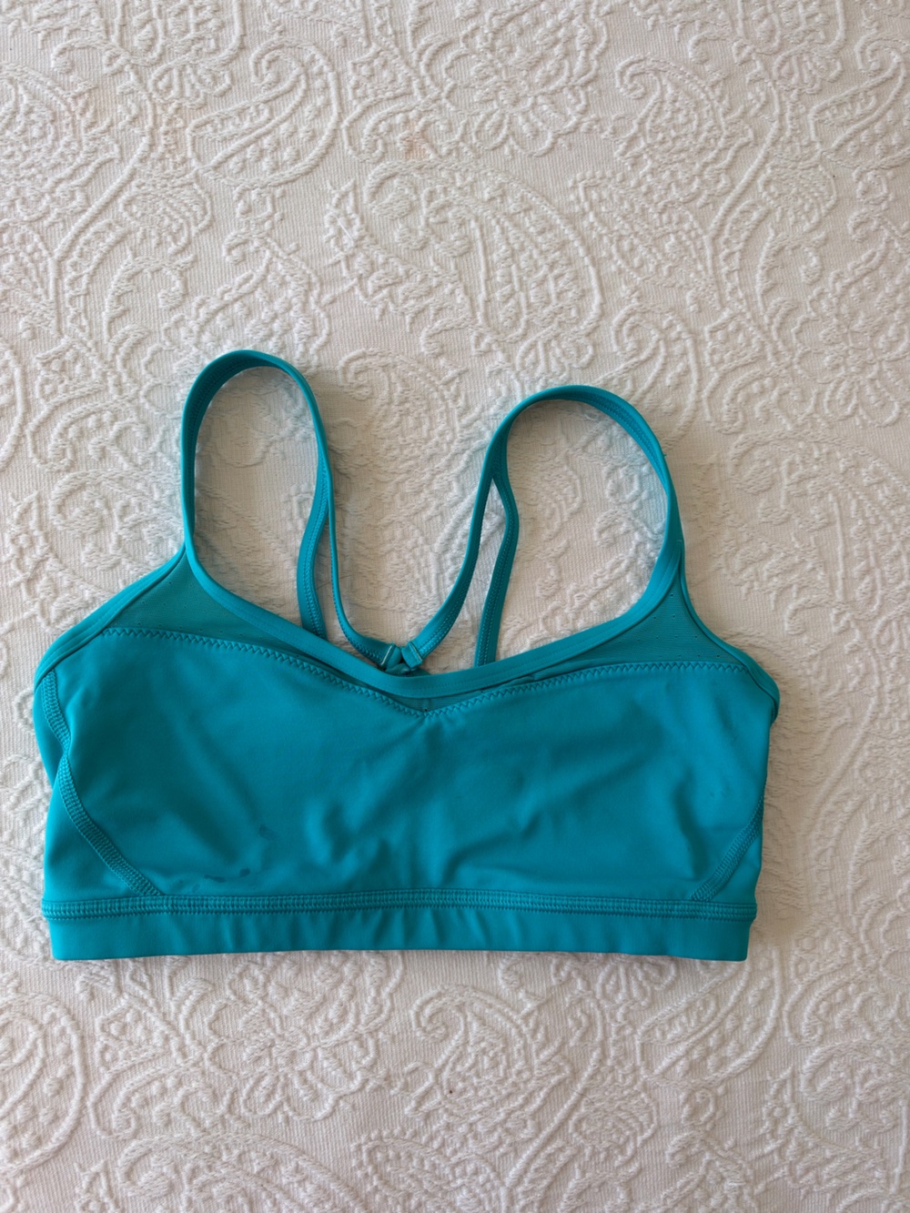lululemon athletica Teal Double-Strap One-Piece Top